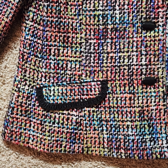 Sag Harbor Spring skirt set Size 12P Colors lime,black,pink,turquoise - Picture 4 of 15